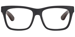 Jeffery Square Black Eyeglasses0