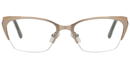 Gaby Browline Beige Glasses0