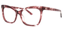 Richardson Cateye Light-Maroon Glasses1