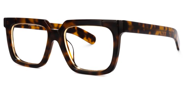Pitts Square Tortoise Glasses