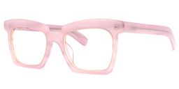 Corrales Square Pink Glasses1