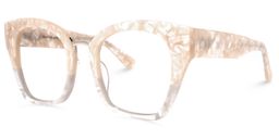 Denis Cat Eye Two-Tone Glasses1
