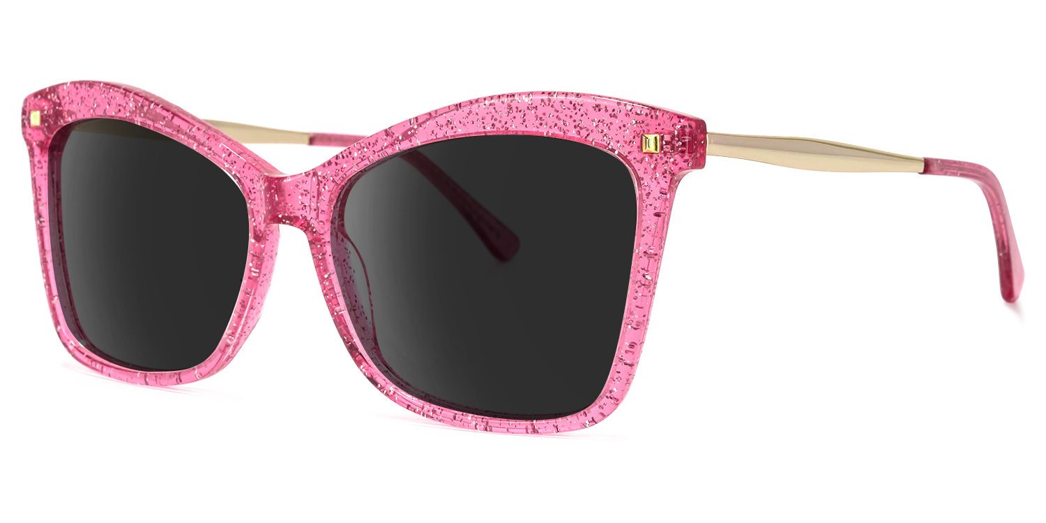Isaebella Tr90 Bright-Pink Frame Sunglasses | ZEELOOL1