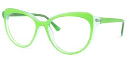 Torrence Cateye Green Glasses1