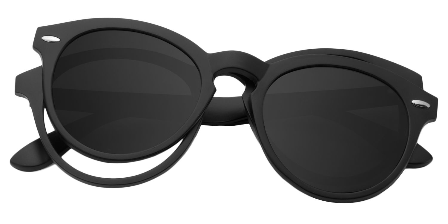 Round Black Glasses | Zeelool Glasses1