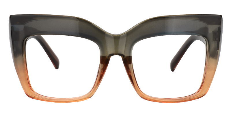 Cat Eye Brown Glasses | Zeelool Optical Online0