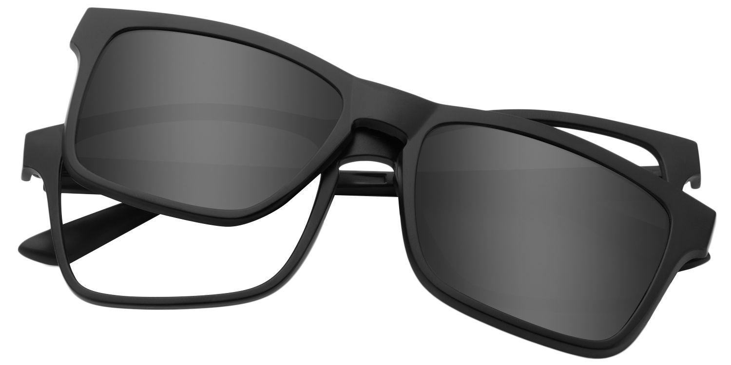 Square Black Glasses | Zeelool Glasses1