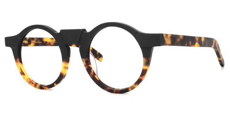 Jamie Round Tortoise Glasses