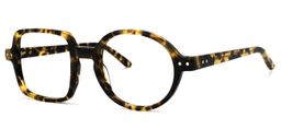 Tony Asymmetric Tortoise Glasses1