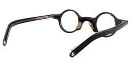 Xilla Black Round Glasses5