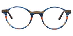 CaelRound Floral Glasses0