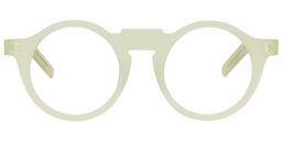 Jamie Round Beige Glasses0