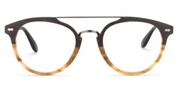 Cais Aviator Wood Glasses0