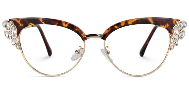 Hearn Cat Eye Tortoise Glasses