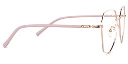 Bivins Geometric Pink Glasses3