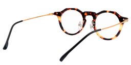 Bernie Round Tortoise Glasses 5