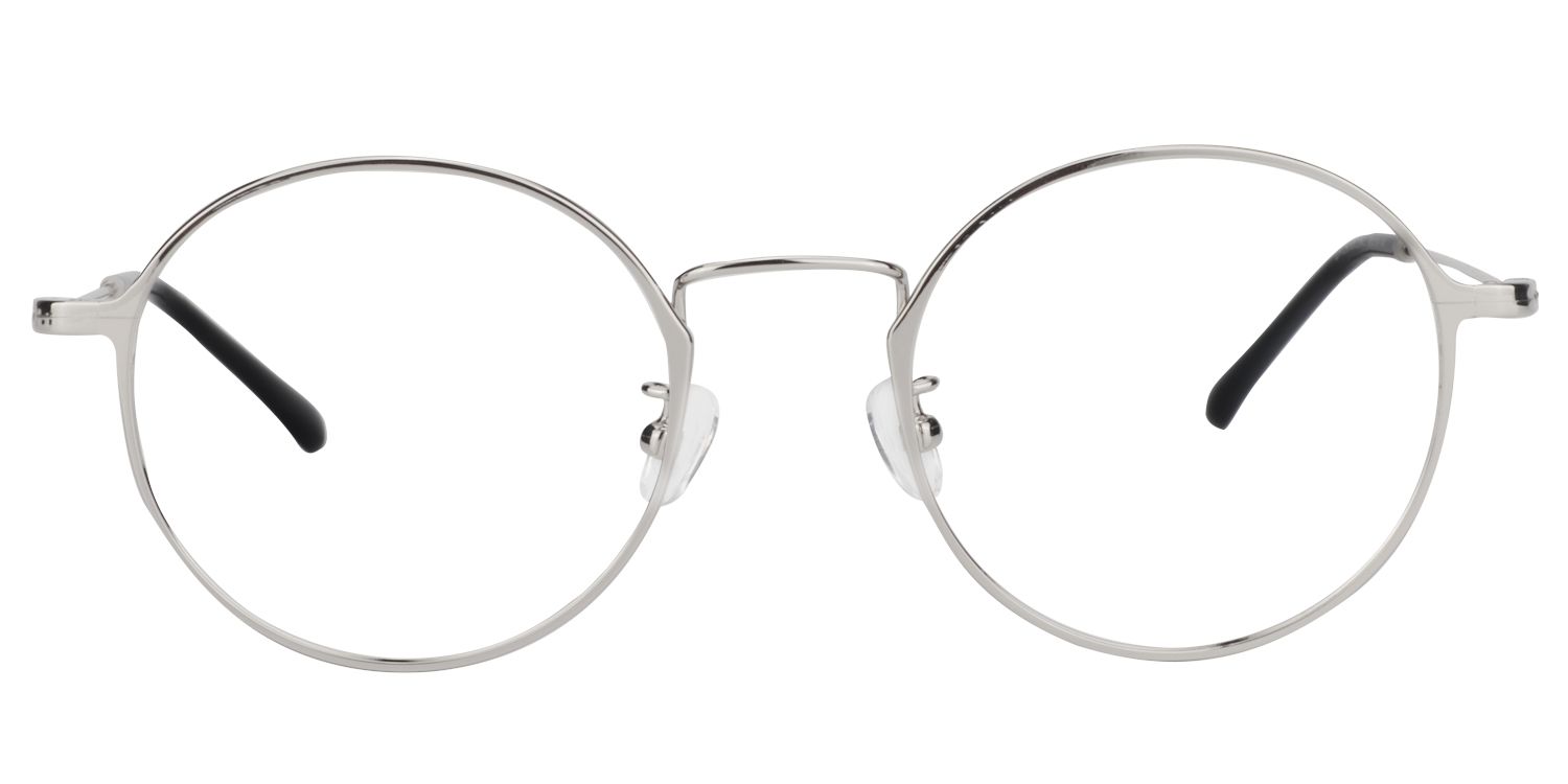 Round Silver Glasses | Zeelool Glasses0