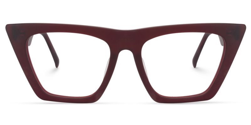 Cat Eye Red Glasses1