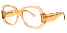 Erkrath Square Orange Glasses1