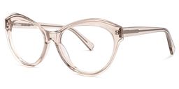 Holmes Cateye Light-Coffee Glasses1