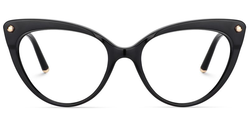 Cat Eye Black Glasses | Zeelool Eyeglasses0