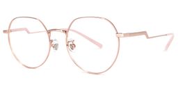 Tiffany Round Pink Glasses1