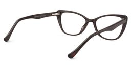 Candace Cat eye Brown Glasses5