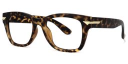 Lopez Square Tortoise Glasses1