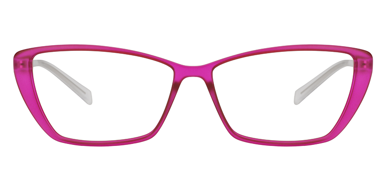 Rectangle Bright Pink Glasses0