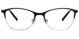 Eudora Browline Black Glasses0