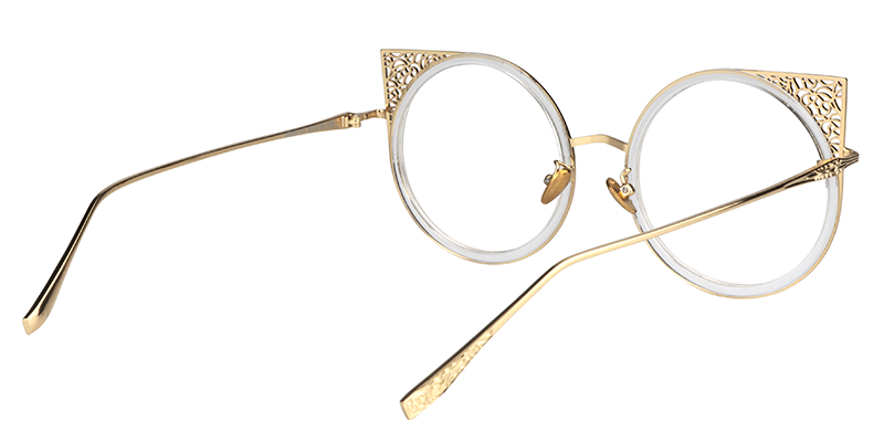 Round Gold Eyeglasses4