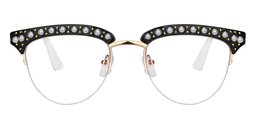 Margaret Browline Black Glasses0