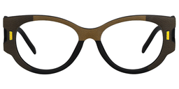 Jessie Round Brown Glasses0