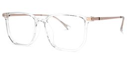 Fezell Clear Square Glasses1