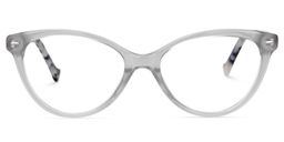 Carlos Oval Gray Glasses0