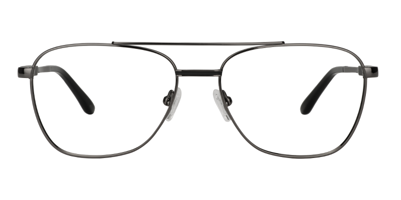 Aviator Gray Glasses | Zeelool Eyewear0