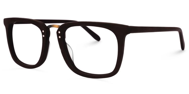 Earle Rectangle Wood Glasses