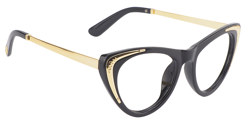 Cateye Black Glasses | Zeelool Eyeglasses Online3