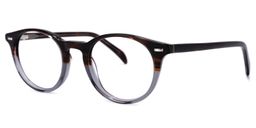 Yram Round Two-Tone Glasses1