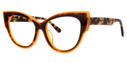 Sevein Cateye Tortoise Glasses1