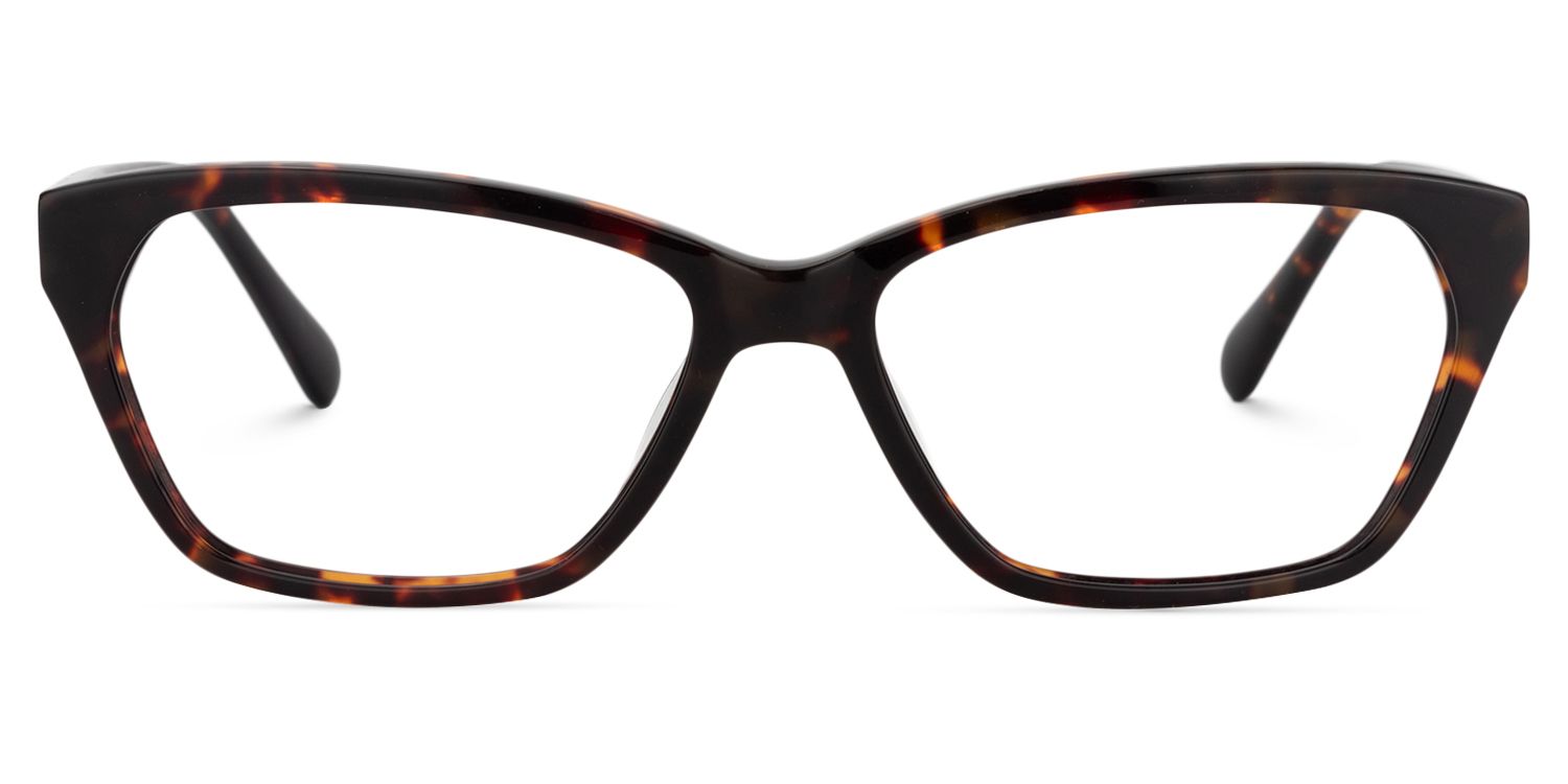 Rectangle Tortoise Glasses | Zeelool Glasses0