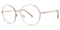 Nguyen Round Pink Glasses1