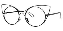 Hammer Cateye Black Glasses1