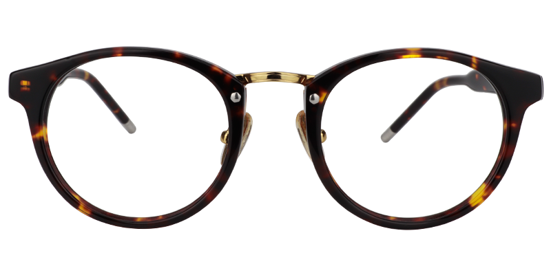 Round Tortoise Glasses | Zeelool Eyewear0