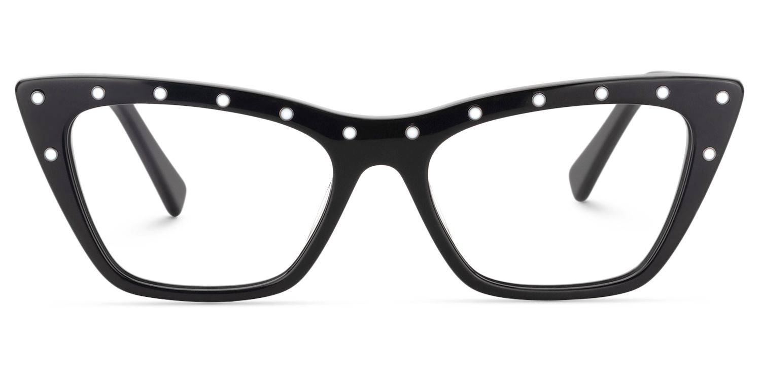Cat Eye Black Glasses | Zeelool Glasses0