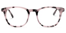 Cathleen Round Pink Floral Glasses0