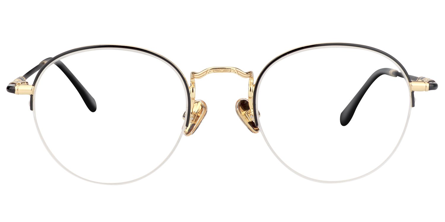 Round Black Glasses | Zeelool Glasses0