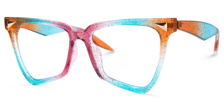 Cicely Geometrical Multicolor Eyeglasses