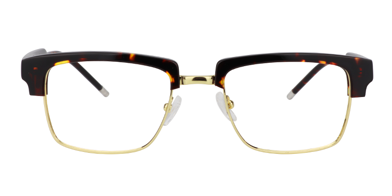 Rectangle Tortoise Glasses | Zeelool Eyeglasses Online0