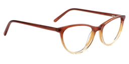 Editha Cateye Gradient Orange Glasses3